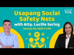 Usapang Social Safety Nets with Atty. Lucille Sering