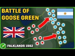 500 Brits vs 1000 Argentines - Battle of Goose Green 1982