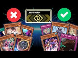 Casual Yugioh is BROKEN... Here’s how to fix it