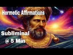 Hermetic Manifesting Affirmations Subliminal After 5 Min