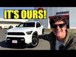 We Just Bought The All-New 2025 Toyota 4Runner: Here's Which One & How Much We Paid!