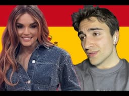 ALEX REACTS TO MELODY with " ESA DIVA " | Eurovision 2025, Spain