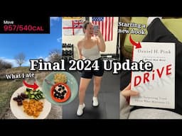 2024 End Of Year Weight Loss Update - How I'm doing With My Goals and Habits Post 75 Hard