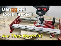 Can This Budget Router Plate & Planer Jig REALLY Deliver? | Tools from Banggood