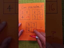 The Solution to the Three Squares puzzle #shorts