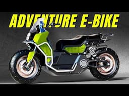 10 All-New Adventure Scooters and Electric Mopeds for Mixed Terrain Riding