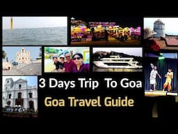 3 Days Trip to Goa | Goa Travel Guide | Goa Vlog | Goa tourism | Goa Trip  | Reshu's Corner #travel