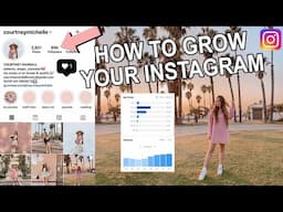 how i DOUBLED my instagram growth + engagement!!! (grow organically & fast)