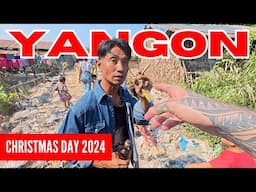 Christmas In A Myanmar Slum 🇲🇲