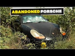 Abandoned Porsche Found With Snakes Inside! | Sports Car Rescued From Overgrown Field | RESTORED