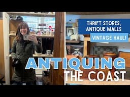 Thrifting & Antiquing at the Oregon Coast | Vintage Haul | Reseller