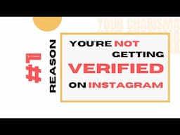 #1 Reason You're Not Getting Verified on Instagram