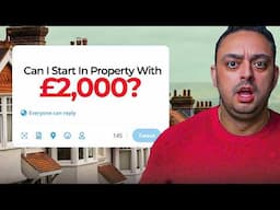 What Should I Do With £2,000? | How To Get Started In Property Investing In the UK | Ste Hamilton