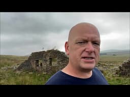 Higher Hempshaws farmhouse ruin on the Anglezarke/Rivington Moors of Lancashire