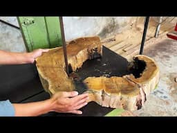 Woodworking Creative Projects Make Masterpiece// Wonderful Forest Rustic Table