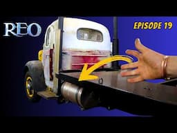 Building Dual Round Fuel Tanks from scratch! - 1959 REO Car Hauler