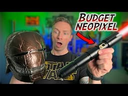 The Stranger Helmet + Budget Neopixel Lightsaber! The Acolyte (ArtSabers)