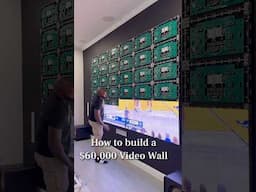 $60,000 video wall #fyp #explore #howto #led #tiktok #shorts #reels #trending #audio #video #ledwall