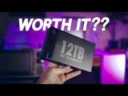 What's REALLY Inside this 12TB Gaming Hard Drive with EVERY Game?