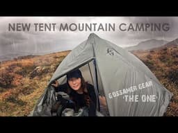 Mountain Camping with my New Tent • Giving 'The One' a Good Seeing To