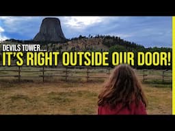 Devils Tower and Black Hills KOA in Wyoming