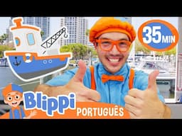 Blippi Explora um Barco! | Melhores Episódios do Blippi! | Vídeos Educativos para Crianças