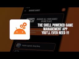 UltDroid: The Ultimate Shell-Powered Game Management App for Android !!!