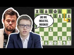 ¡Niño ruso CASTIGA el troleo de Magnus Carlsen! 👊