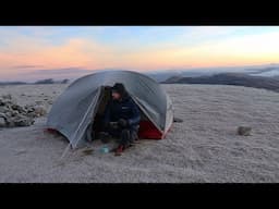 A Cold Night in the Mountains | Wild Camping on Pillar Summit