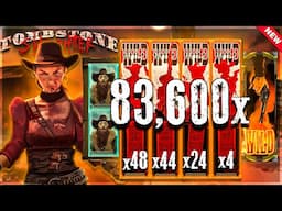 INSANE 83,000X WIN On TOMBSTONE SLAUGHTER!! (NEW)