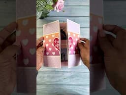 DIY Endless Infinity Card #youtubeshorts #valentinesdaygift