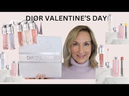 GRWM VALENTINE'S LOOK using DIOR BEAUTY |  PLUS ALL 5 NEW! DIOR LIP GLOW DUOS