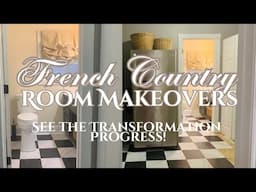 FRENCH COUNTRY ROOM MAKEOVERS - LUXE & ELEGANT HOME DECOR IDEAS