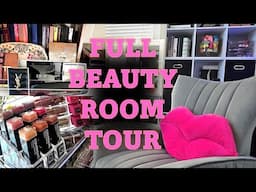 FULL BEAUTY ROOM TOUR | January 2025 | Welcome to my beauty space | KOLORFUL KALMELE