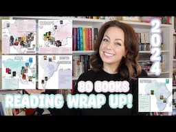 2024 READING WRAP UP! 80 BOOKS FROM AROUND THE WORLD