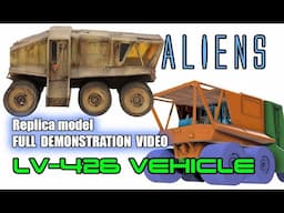 ALIENS Hadley's Hope Colony Vehicle FULL 3D MODEL DEMONSTRATION