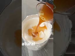 DIY OAT & HONEY MOISTURIZER Super Hydrating #handmade #diy #howto #shortsvideo