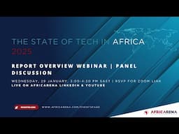 State of Tech in Africa 2025: Report Launch by AfricArena