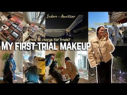 *MAKEUP TRIAL* Experience | Makeup Trial Day || Anshika Soni