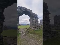 I Found A Castle Ruin On Top Of A Steep Hill - Beautiful Views!