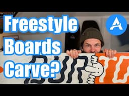 Board Design #7: Snowboard Flex For Freestyle vs. Carving / Feat. Stranda Biru, Burton Kilroy Custom