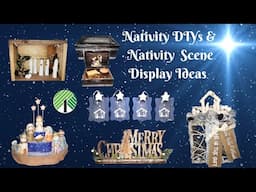 *Must See* Nativity DIYs •  Nativity Scene Display Ideas • Thrift Flips • True Meaning of Christmas