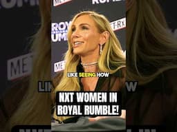 CHARLOTTE FLAIR ON SEEING SO MANY NXT WOMEN IN ROYAL RUMBLE!