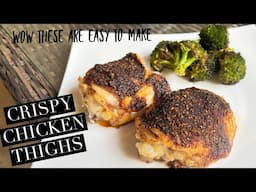 Crispy Chicken Thighs Recipe