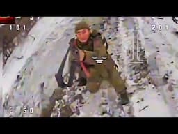 Ukrainian Drones Destroy North Korean Soldiers in Kursk - FPV Drone Footage