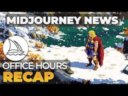 Excitement is Building | Midjourney Office Hours Recap Jan. 29th 2025