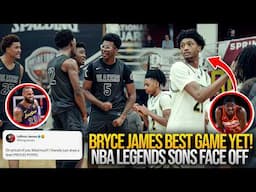 Bryce James SH*TTED His BEST GAME EVER & Won MVP VS Jacob Wilkins?