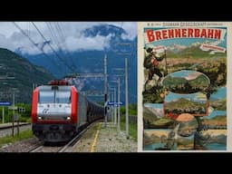 Zuge in Brennerbahn: Juli 2024 : Sudrampe - Italien