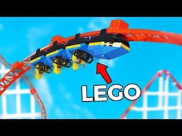 I Built the Most DANGEROUS LEGO Roller Coaster!