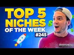 TOP 5 NICHES 🔥 Print on Demand Niche Research # 245 — (2/2/2025)